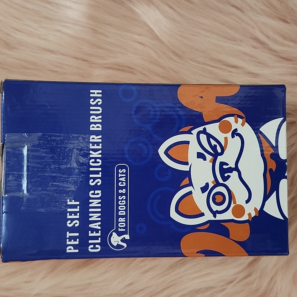 Brand New YOYUPETA DOG & CAT SELF-CLEANING SLICKER BRUSH